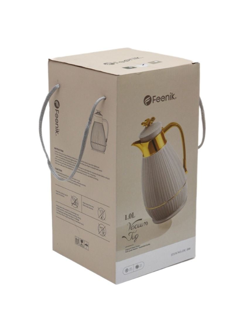 ترمس قهوة حراري بتصميم راقي 1 لتر - الصورة 2