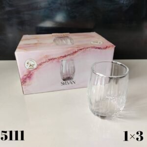 طقم كاسات متة شفاف  6 كاسات