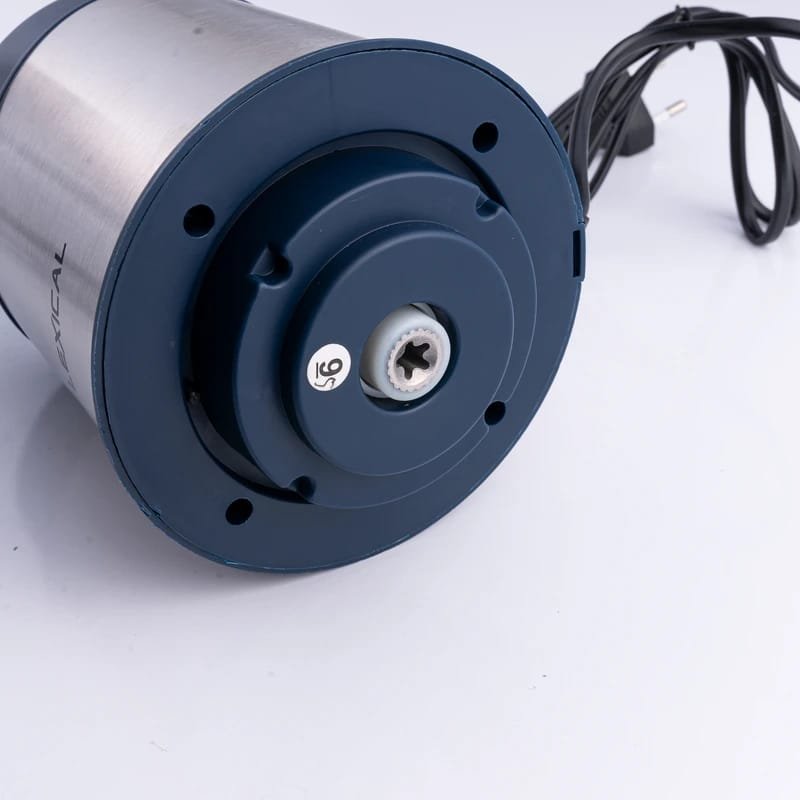 فرامة خضار ولحوم كهربائية وعاء زجاجي - الصورة 2