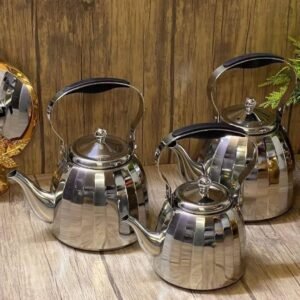 سيري إبريق شاي 1 لتر، 1.5 لتر، 2 لتر.. من الستانلس ستيل