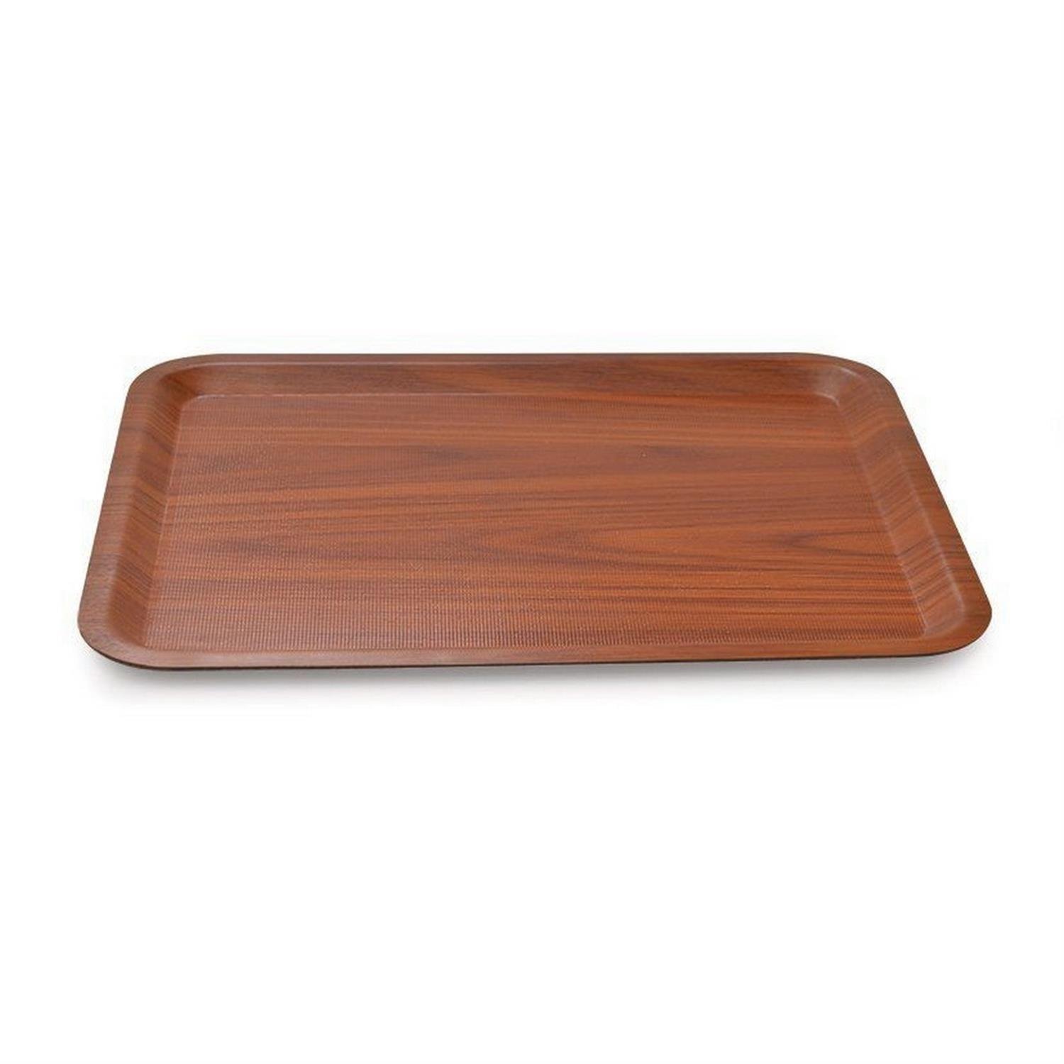 صينية تقديم مستطيلة من الميلامين المقاس 61×43 سم،