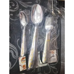 12 ملعقة كبيرة 12 ملعقة صغيرة 12 شوكة