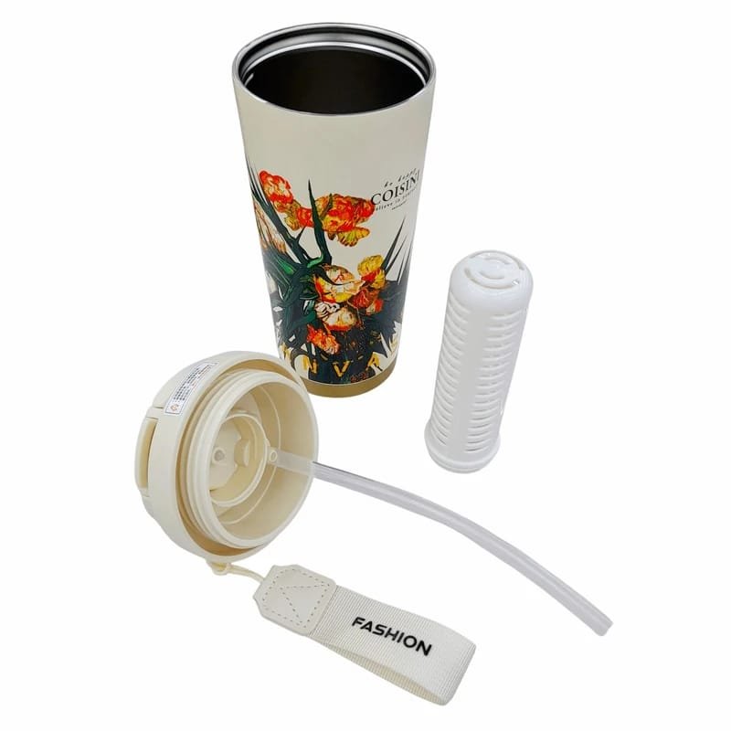 مطرة حافظة يحافظ على المشروبات ساخنة وباردة - الصورة 2