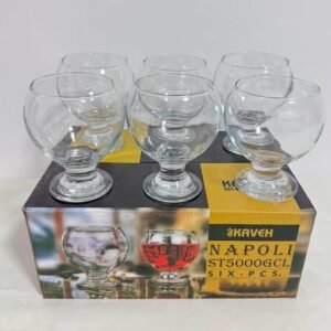 طقم كاسات شراب عدد 6 قطع