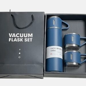 طقم مج فاخر يتكون من مطرة حرارية مع كوبين