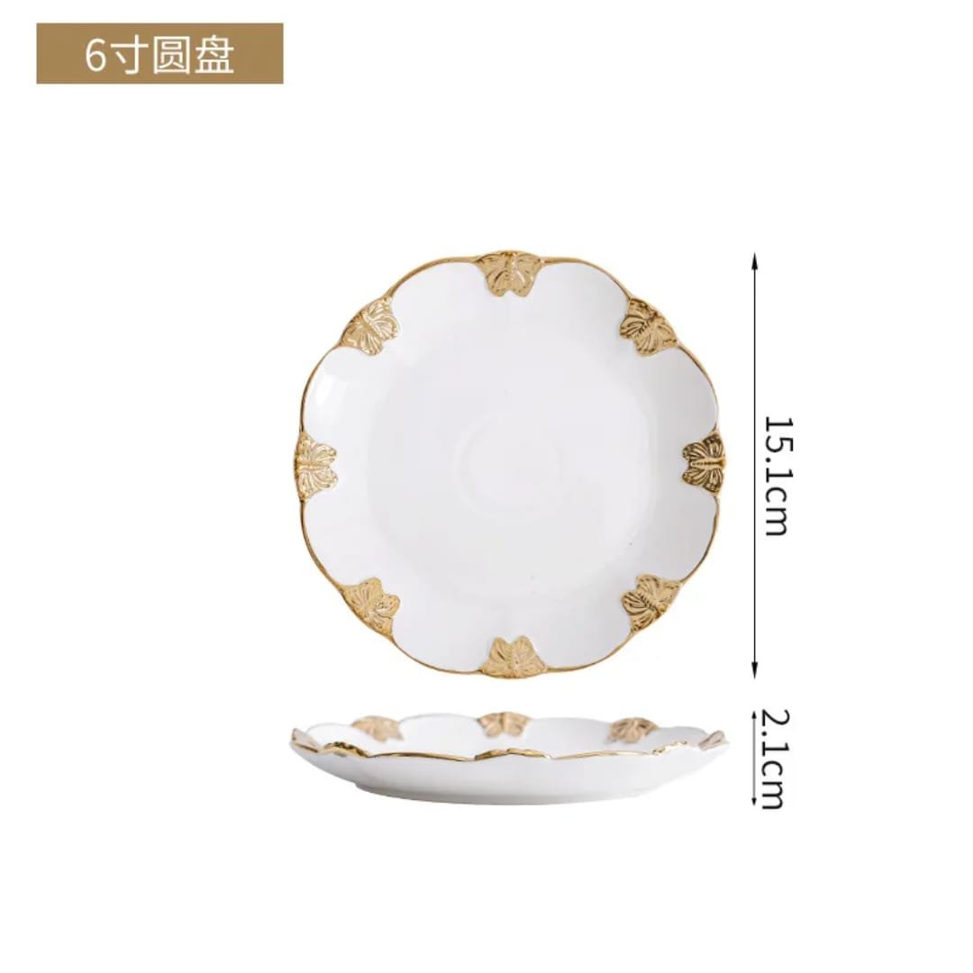 طقم صحون تقديم عدد 6 قطع