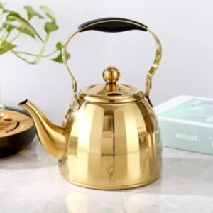 إبريق شاي 1 لتر ومزود بمصفاة داخلية