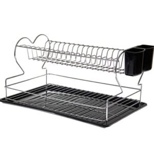 مشبكة صحون مع صينية متحركة لتصفية الماء