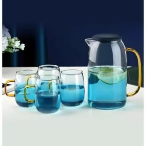 طقم ابريق مع 6 كاسات