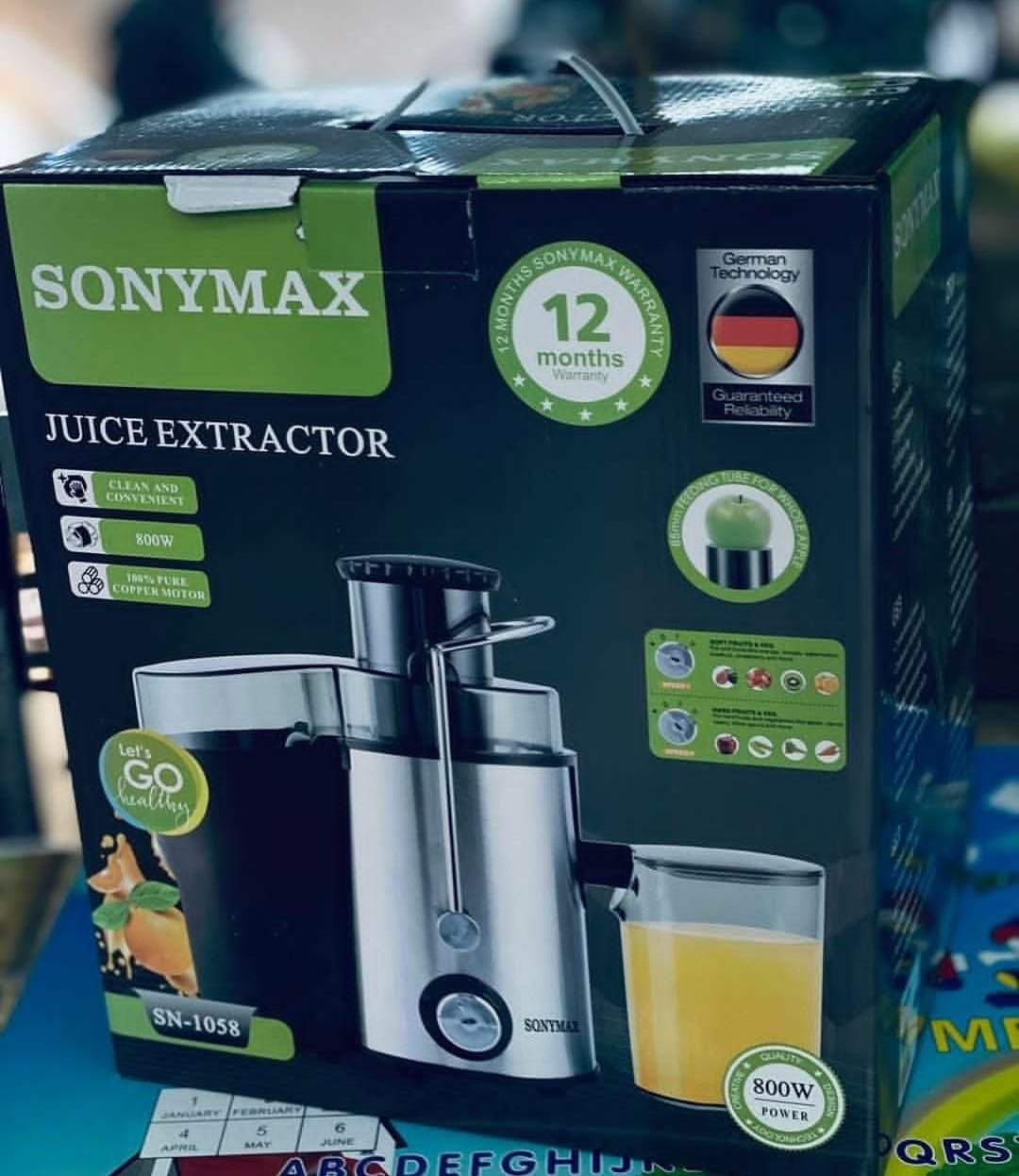 عصارة جزر و فواكه SONYMAX - الصورة 2